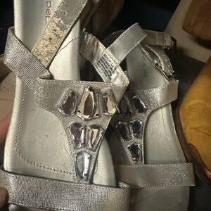 Bandolino‎ Silver Women's Sandals